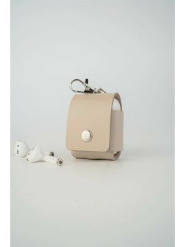 Чехол для Apple AirPods бежевый