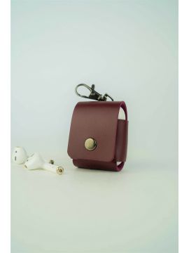 Чехол для Apple AirPods вишневый