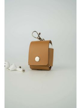 Чехол для Apple AirPods горчичный