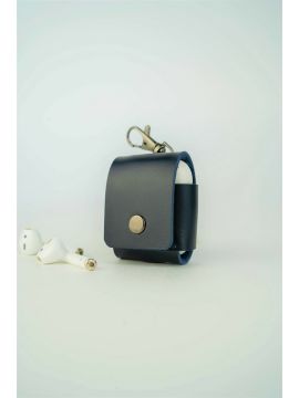Чехол для Apple AirPods темно синий