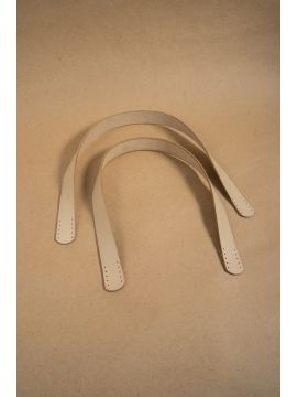 Ручки плоские бежевые